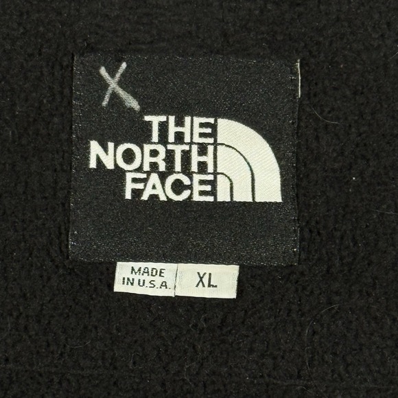 Vintage North Face Denali Jacket Mens XL Black Fleece Made In USA 90s Full Zip - Picture 11 of 16